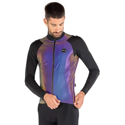 Nalini Giacca Ciclismo Uomo - Coleottero - nero/grigio 4000