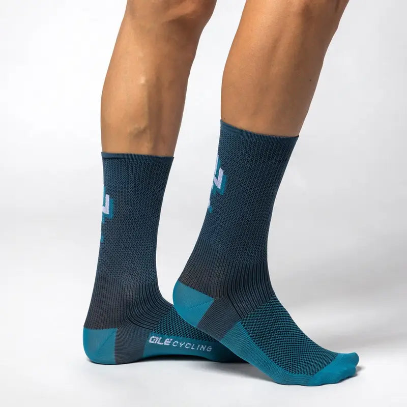 Alé  Calze Estive T-Care Plus Sauvage Blu Taglia M