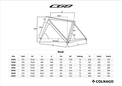 Colnago C68 Titanium Road Super Record WRL 2024 - DURA ACE - C36