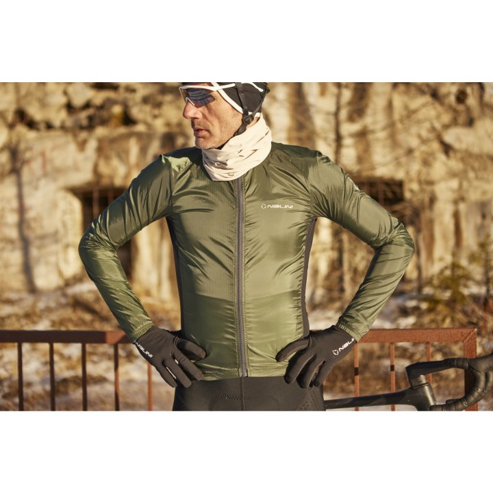 Nalini Giacca a Vento Uomo - Scirocco - army green 4400